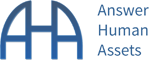 Answer Human Assets (AHA) Logo